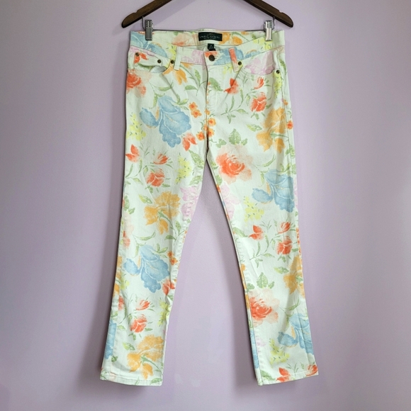 Floral Jeans - Picture 1 of 5